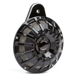 PartzBiz HD AN70-262 - Arlen Ness Black 15 Spoke Horn 110dB 12V Harley 07-19 XL 91+ Big Twin 264367 PartzBiz HD AN70-262 - Arlen Ness Black 15 Spoke Horn 110dB 12V Harley 07-19 XL 91+ Big Twin 264367