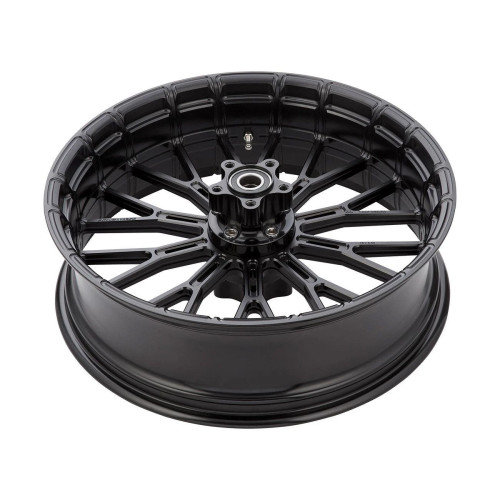 PartzBiz HD: 4423928-Arlen Ness Black 18 ” x 5.5 ” Y-Spoke Rim แต่งล้อหน้า มอเตอร์ไซค์ 71-540