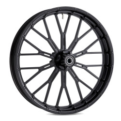 PartzBiz HD AN71-541 - Arlen Ness Black 21" X 3.5" Y-Spoke Rim Front Wheel Machined Motorcycle 71-541 PartzBiz HD AN71-541 - Arlen Ness Black 21" X 3.5" Y-Spoke Rim Front Wheel Machined Motorcycle 71-541