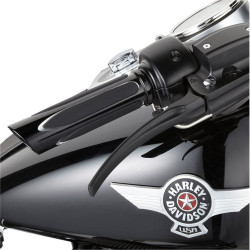 PartzBiz HD AN07-053 - ปลอกแฮนด์ Arlen Ness Black Ano Deep Cut Soft-Touch Harley Throttle by Wire | 07-053 PartzBiz HD AN07-053 - ปลอกแฮนด์ Arlen Ness Black Ano Deep Cut Soft-Touch Harley Throttle by Wire | 07-053