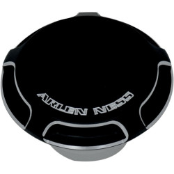 PartzBiz HD AN70-000 - Arlen Ness Black Beveled Vented Gas Cap for Harley 96-16 Softail Dyna Sportster | 70-000 PartzBiz HD AN70-000 - Arlen Ness Black Beveled Vented Gas Cap for Harley 96-16 Softail Dyna Sportster | 70-000