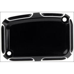 PartzBiz HD AN03-411 - Arlen Ness ฝาครอบแม่ปั๊มเบรคหลัง Beveled Black Harley 08-16 | 03-411 PartzBiz HD AN03-411 - Arlen Ness ฝาครอบแม่ปั๊มเบรคหลัง Beveled Black Harley 08-16 | 03-411
