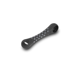 PartzBiz HD AN03-663 - Arlen Ness Black Cut Hole Shot Billet Engine Stabilizer Link Harley FLH/T 09-'16 PartzBiz HD AN03-663 - Arlen Ness Black Cut Hole Shot Billet Engine Stabilizer Link Harley FLH/T 09-'16