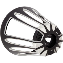 PartzBiz HD AN81-102 - Arlen Ness Black Deep Cut Cover for Monster Sucker Air Cleaners Harley  | 81-102