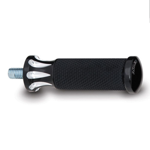 PartzBiz HD: 4423843-Arlen Ness Black Deep Cut Fusion Shifter Brake Peg for Harley or Metric-07-919