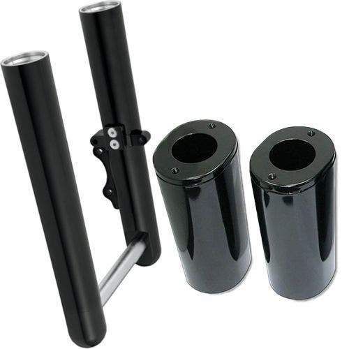 PartzBiz HD: 4423820-Arlen Ness Black Hot Legs and Fork Boot Slider Covers Package Touring FL 00-07 0403-0032 688838 04030032 road street king electra glide tour PartzBiz HD: 4423820-Arlen Ness Black Hot Legs and Fork Boot Slider Covers Package Touring FL 00-07 0403-0032 688838 04030032 road street king electra glide tour