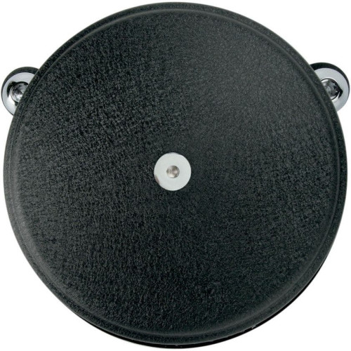 PartzBiz HD: 4423801-Arlen Ness Black Stage 1 Big Sucker Air Filter w/ Cover Harley EVO 93-99 | 18-327