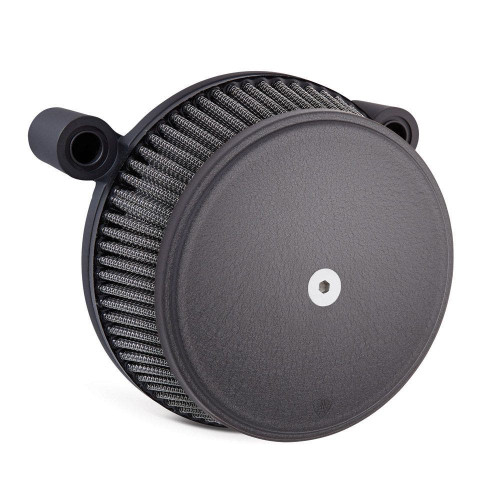 PartzBiz HD: 4423803-Arlen Ness Black Stage 1 Big Sucker Air Stainless Filter w/ Cover Harley 08-16 | 50-335