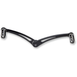 PartzBiz HD AN40-107 - Arlen Ness Black Standard 10 Gauge Heel Toe Shifter Levers Harley Touring 84-17 | 40-107