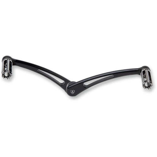 PartzBiz HD: 4423807-Arlen Ness Black Standard 10 Gauge Heel Toe Shifter Levers Harley Touring 84-17 | 40-107
