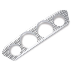 PartzBiz HD AN30-340 - Arlen Ness Chrome 10 Gauge Inner Fairing Dash Trim Harley FLH/T 14-16 Batwing | 30-340 PartzBiz HD AN30-340 - Arlen Ness Chrome 10 Gauge Inner Fairing Dash Trim Harley FLH/T 14-16 Batwing | 30-340