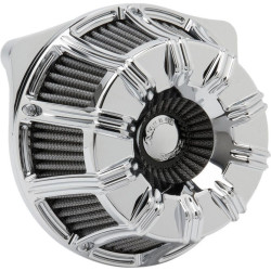 PartzBiz HD AN18-946 - Arlen Ness Chrome 10 Gauge Inverted Stage 1 Air Cleaner Harley Milwaukee 8 17-18 | 18-946 PartzBiz HD AN18-946 - Arlen Ness Chrome 10 Gauge Inverted Stage 1 Air Cleaner Harley Milwaukee 8 17-18 | 18-946