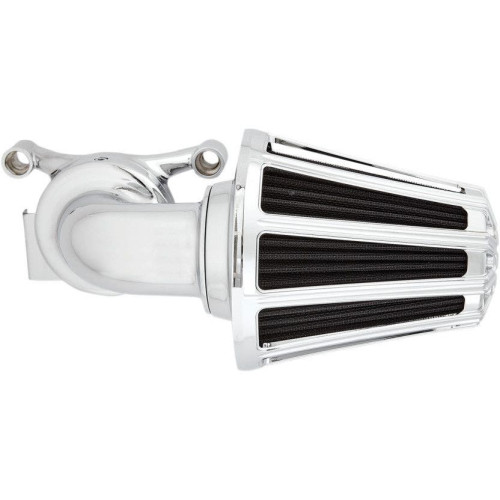 PartzBiz HD: 4423791-Arlen Ness Chrome 10 Gauge Monster Sucker Air Cleaner Harley Big Twin Cam 99-17 | 81-022