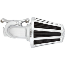 PartzBiz HD AN81-027 - Arlen Ness Chrome 10 Gauge Monster Sucker Air Cleaner Harley Touring TBW 08-16 | 81-027 PartzBiz HD AN81-027 - Arlen Ness Chrome 10 Gauge Monster Sucker Air Cleaner Harley Touring TBW 08-16 | 81-027