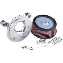 PartzBiz HD AN18-822 - Arlen Ness Big Sucker Stage I เครื่องฟอกอากาศสำหรับ 91-15 Harley Sportster XL Chrome | 18-822