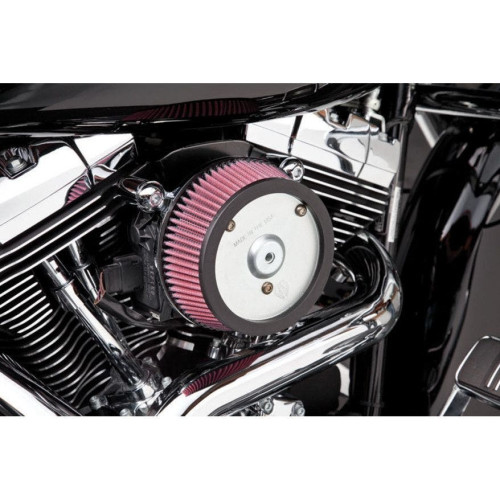 PartzBiz HD: 4423766-Arlen Ness Stage 1 Big Sucker Air Cleaner for 99-01 Harley FLH EFI -Chrome | 18-503