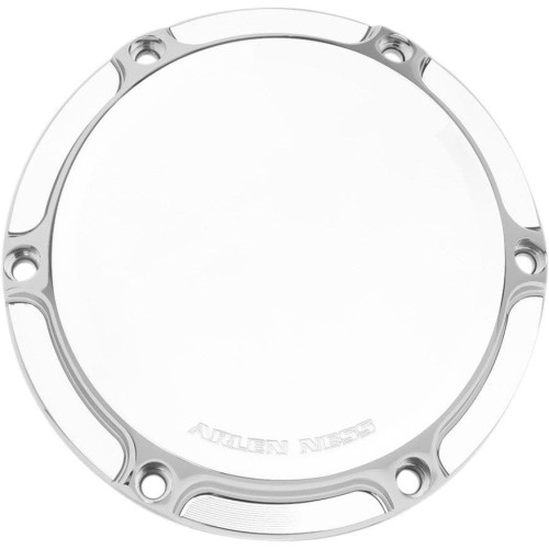 PartzBiz HD: 4423774-Arlen Ness Tech Chrome Beveled 5 Hole Derby Cover for Sportster XL '04-'16 | 03-485