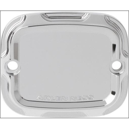 PartzBiz HD: 4423751-Arlen Ness ฝาครอบแม่ปั๊มเบรคหลัง Chrome Beveled 05-07 FLH 06-16 ST | 03-406