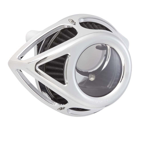 PartzBiz HD: 4423725-Arlen Ness Chrome Clear Tear Teardrop Stage 1 เครื่องฟอกอากาศสำหรับ Harley Twin Cam 99-17 18-978 PartzBiz HD: 4423725-Arlen Ness Chrome Clear Tear Teardrop Stage 1 เครื่องฟอกอากาศสำหรับ Harley Twin Cam 99-17 18-978