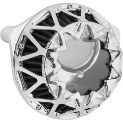 PartzBiz HD AN600-051 - Arlen Ness Chrome Crossfire Performance กรองอากาศ Harley XL 91-Up