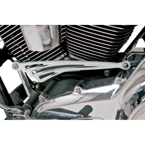 PartzBiz HD: 4423711-Arlen Ness Chrome Deep Cut Flat Shift Linkage for Harley Touring FLH/T 84-15 | 19-912 PartzBiz HD: 4423711-Arlen Ness Chrome Deep Cut Flat Shift Linkage for Harley Touring FLH/T 84-15 | 19-912