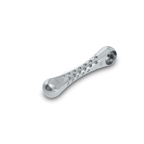 PartzBiz HD: 4423682-Arlen Ness Chrome Hole Shot Billet Engine Stabilizer Link For Harley FLH/FLT '09-'16