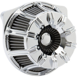PartzBiz HD AN18-944 - Arlen Ness Chrome Inverted Series 10-Gauge Stage 1 Air Cleaner Harley 91-15 XL | 18-944 PartzBiz HD AN18-944 - Arlen Ness Chrome Inverted Series 10-Gauge Stage 1 Air Cleaner Harley 91-15 XL | 18-944