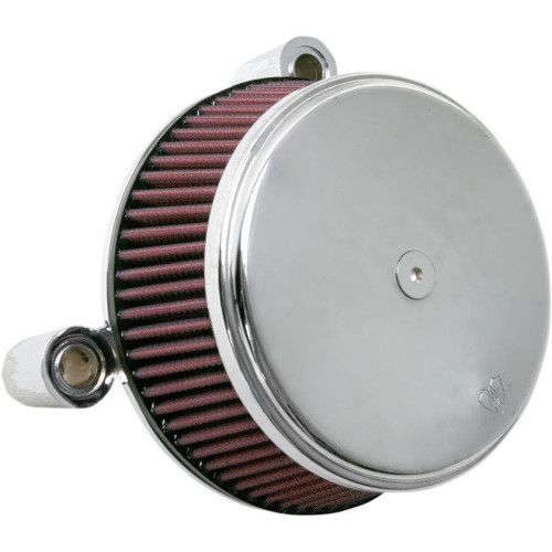 PartzBiz HD: 4423666-Arlen Ness Chrome Stage 1 Big Sucker Air Filter w/ Chrome Cover Harley 99-16 | 18-321