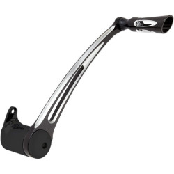 PartzBiz HD AN19-764 - Arlen Ness Deep Cut Black Extended 1” มือเบรก Harley Touring 14-15 | 19-764