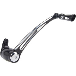 PartzBiz HD AN19-778 - Arlen Ness Deep Cut Black Extended 1” มือเบรค Harley Touring 08-13 | 19-778