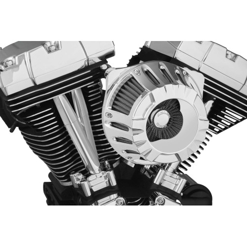 PartzBiz HD: 4423618-Arlen Ness Deep Cut Chrome Pushrod Covers สำหรับ Harley 99-16 Twin Cam ชุด 4 ชิ้น | 03-630