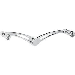 PartzBiz HD AN19-791 - Arlen Ness Deep Cut Chrome Heel Toe Shifter Levers Harley Touring & FL Softail | 19-791