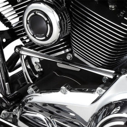 PartzBiz HD AN19-931 - Arlen Ness Black Deep Cut Round Shift Linkage for Harley FLHT & Softail 84-15 | 19-931