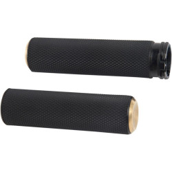 PartzBiz HD AN07-334 - ปลอกแฮนด์ Arlen Ness Fusion Brass Knurled Harley Throttle By Wire Models | 07-334 PartzBiz HD AN07-334 - ปลอกแฮนด์ Arlen Ness Fusion Brass Knurled Harley Throttle By Wire Models | 07-334