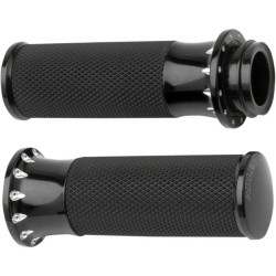 PartzBiz HD AN07-307 - ปลอกแฮนด์ Arlen Ness Fusion Black Port Hole Harley Throttle By Wire | 07-307 PartzBiz HD AN07-307 - ปลอกแฮนด์ Arlen Ness Fusion Black Port Hole Harley Throttle By Wire | 07-307