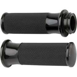 PartzBiz HD AN07-321 - ปลอกแฮนด์ Arlen Ness Fusion Black Smoothie Harley Dual Cable Throttle Models | 07-321 PartzBiz HD AN07-321 - ปลอกแฮนด์ Arlen Ness Fusion Black Smoothie Harley Dual Cable Throttle Models | 07-321