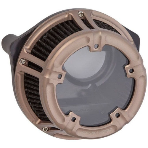 PartzBiz HD: 4423528-Arlen Ness Method Clear Series Air Cleaner Titanium Harley Sportster 91-Up