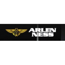 PartzBiz HD AN120-020 - Arlen Ness Method Performance Bagger Gold Fork Guards for Harley 14-23 FLH | 120-020