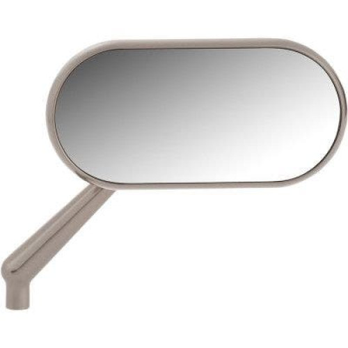 PartzBiz HD: 4423488-EPC Great Price. Free Shipping. Arlen Ness Oval Mirrors Left & Right Titanium 5.5" Billet Aluminum Universal
