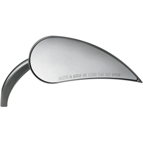 PartzBiz HD: 4423499-Arlen Ness RAD III Black Die Cast Right Side Handlebar Mirror Harley Metric  | 13-093
