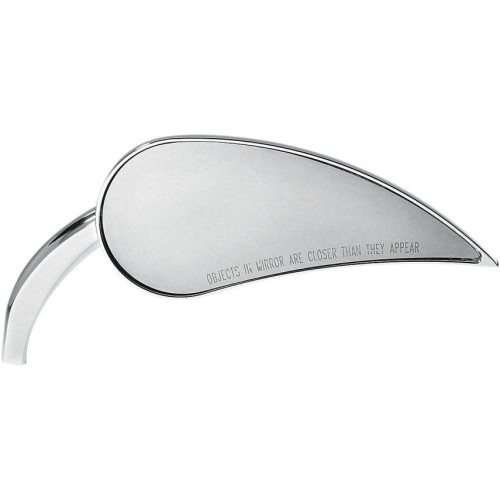 PartzBiz HD: 4423501-Arlen Ness RAD III Chrome Die Cast Right Side Handlebar Mirror Harley Metric  | 13-091