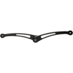 PartzBiz HD AN19-761 - Arlen Ness Radius Black Heel Toe Shifter Levers Harley Touring & FL Softail | 19-761