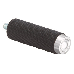 PartzBiz HD ANRC-400-003 - Arlen Ness Rough Crafts Chrome Knurled Shifter Peg Universal Harley & Custom