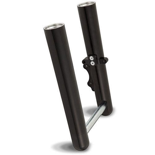 PartzBiz HD: 4423433-Arlen Ness Hot Fork Legs Dual Caliper Single Side Smooth Black Harley 00-07 FLH | 06-531 PartzBiz HD: 4423433-Arlen Ness Hot Fork Legs Dual Caliper Single Side Smooth Black Harley 00-07 FLH | 06-531