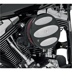 PartzBiz HD AN18-848 - Arlen Ness Stage 2 Billet Sucker Air Cleaner Black Scallop Cvr Harley 99-01 FL | 18-848 PartzBiz HD AN18-848 - Arlen Ness Stage 2 Billet Sucker Air Cleaner Black Scallop Cvr Harley 99-01 FL | 18-848