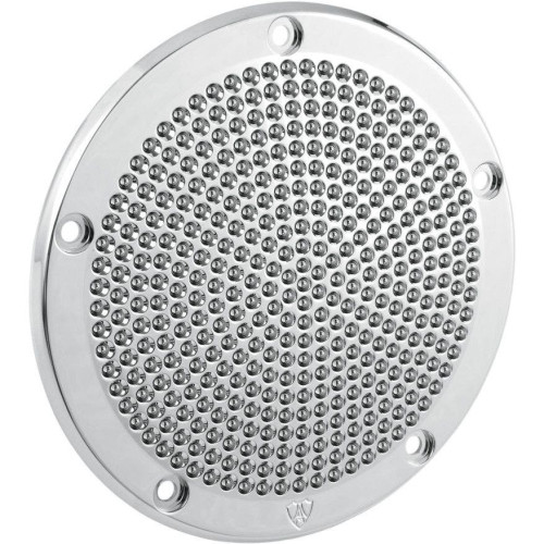 PartzBiz HD: 4423395-Arlen Ness Tech Chrome Hole Shot 5 Hole Derby Cover สำหรับ Harley Twin Models | 03-490