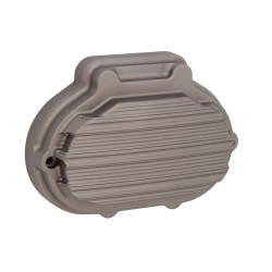 PartzBiz HD AN03-827 - Arlen Ness Titanium 10 Gauge Transmission Side Cover Hydraulic Harley 06-21