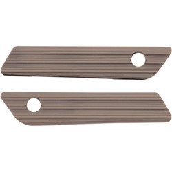 PartzBiz HD AN03-617 - Arlen Ness 03-617 Titanium Saddlebag Latch Covers Billet Pair Harley Touring 14-21 PartzBiz HD AN03-617 - Arlen Ness 03-617 Titanium Saddlebag Latch Covers Billet Pair Harley Touring 14-21
