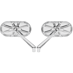 PartzBiz HD AN13-161/AN13-163 - Arlenn Ness 13-161 13-163 Chrome Right & Left 10 Gauge Mirrors Harley Universal PAIR 263860 263862 0640-1202 0640-1204 06401202 06401204 PartzBiz HD AN13-161/AN13-163 - Arlenn Ness 13-161 13-163 Chrome Right & Left 10 Gauge Mirrors Harley Universal PAIR 263860 263862 0640-1202 0640-1204 06401202 06401204