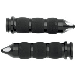 PartzBiz HD AG-AIR-90-AN-FL-SP - Avon Grips ด้ามจับเบาะอากาศ Fly-By-Wire Spike Anodized Harley Throttle By Wire PartzBiz HD AG-AIR-90-AN-FL-SP - Avon Grips ด้ามจับเบาะอากาศ Fly-By-Wire Spike Anodized Harley Throttle By Wire